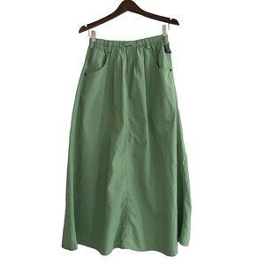 Macabi Convertible Outdoor Maxi Skirt Light Green Size Small